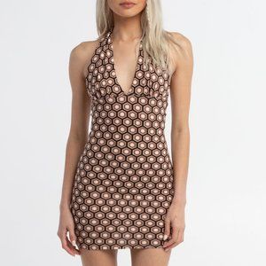 Tilly's RSQ Women's Geometric Halter Dress
